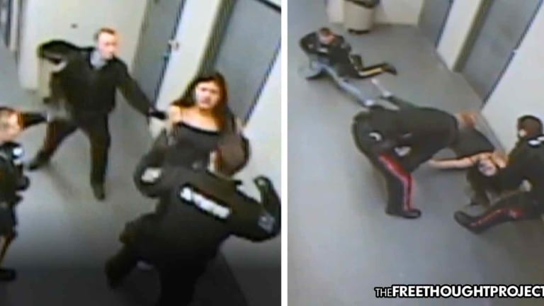 WATCH: Cops Knock Teen Unconscious, Pull Off Her Pants, Drag Her Through Jail