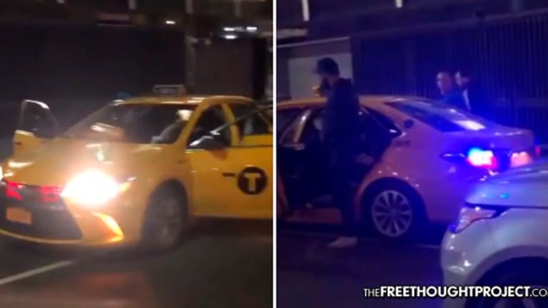 NYPD Caught On Video Using Fake Taxi To Allegedly Infiltrate Protests