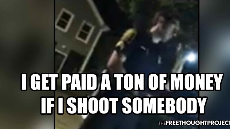 WATCH: Cop Fired for Saying He Gets "Paid a Ton of Money to Shoot People"