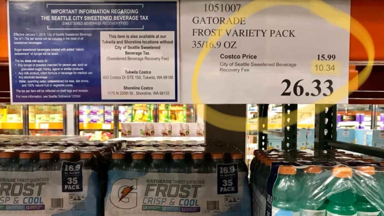 $25 For a Pack of Gatorade! Nanny State Imposes Enormous Tax on Sugary Drinks