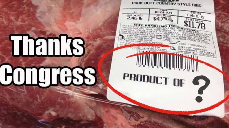 Congress Just Deceptively Nixed Food Label Law - Now You Won't Know Where Your Meat is From