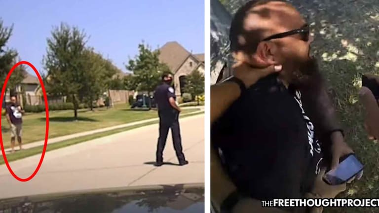 WATCH: Innocent Dad Beaten, Arrested for Filming Cops Arrest His Son for 'Wide Right Turn'