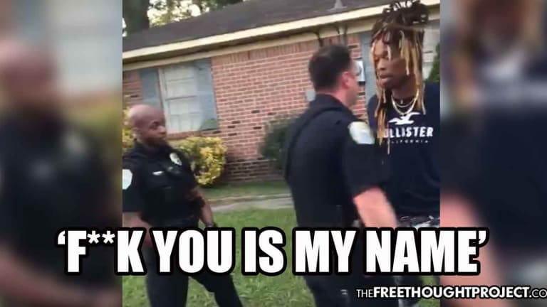 WATCH: Innocent Man Asks Cop for His Name, Cop Says 'F**k You is My Name'