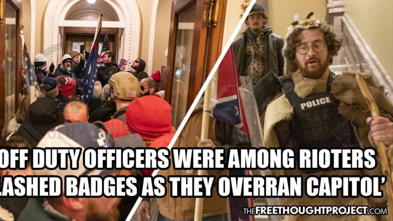 D.C. Cop Speaks Out, Says Cops Were Among Rioters Storming Capitol, Flashed Badges to Get In