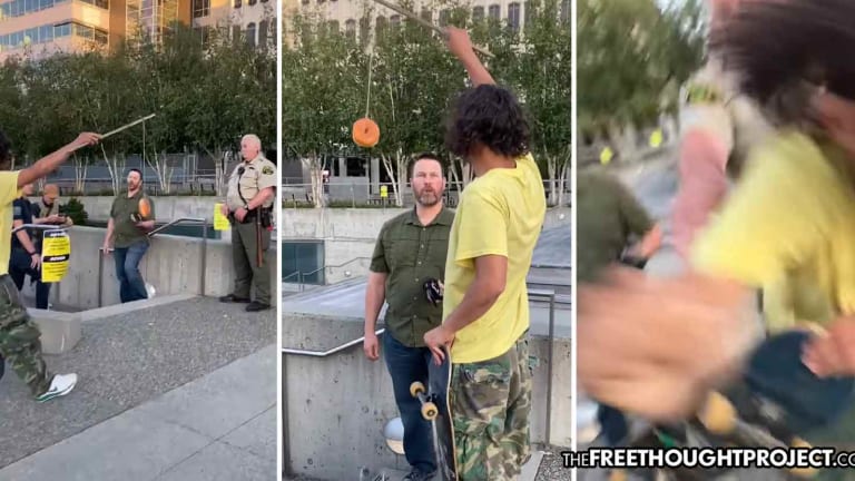 WATCH: Cops Attack Teen, Falsely Charge Him for Offering Them a Donut
