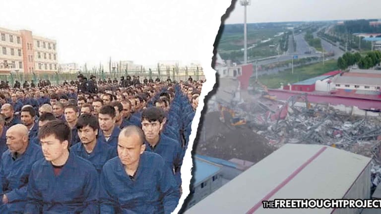 Western Media Silent as China Enslaving Citizens in Concentration Camps, Demolishing Churches
