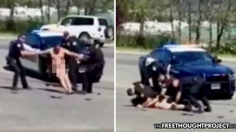 Cops Respond to Peaceful Naked Man By Literally Breaking His Face in Gruesome Beating