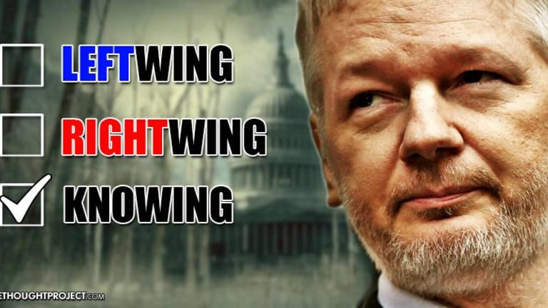 Assange Destroys Liberals and Conservatives, Shows How They're the Same in Epic Tweet Storm