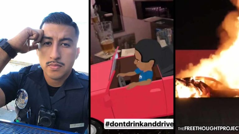Cop Posts ‘Don’t Drink and Drive’ Video Just Before Leaving Bar and Killing Entire Family With Car
