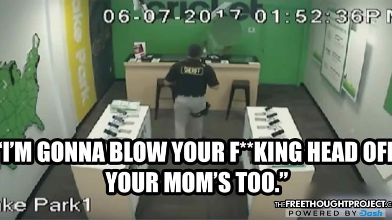 WATCH: Cop Threatens to Kill an Innocent Man, Murder his Mom Too—Not Fired