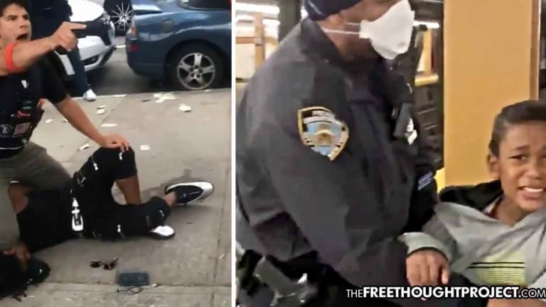 NYPD Cops Caught Pointing Guns at and Arresting Black Children for 'Playing, High-Fiving'