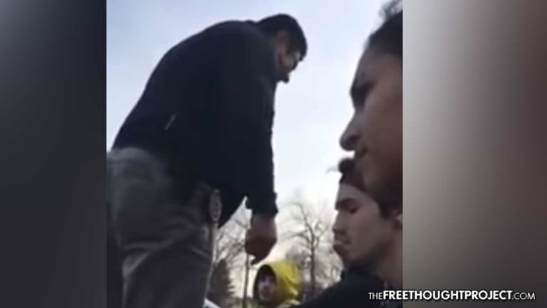 'Because You're White!': Teens Record Cop Harassing Them For Their Skin Color