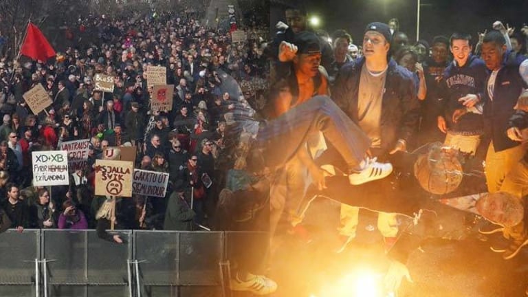 As Americans Rioted for a Ball Game, Iceland Took to the Streets and Forced their PM to Resign