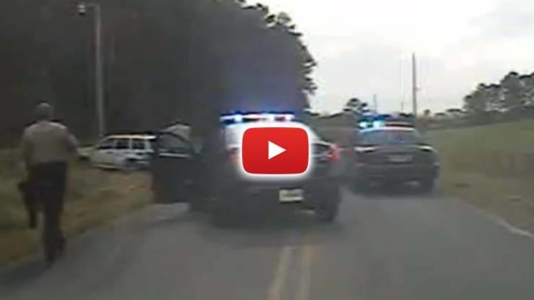 Video Shows How Driving Away from Cops is Punishable by Death