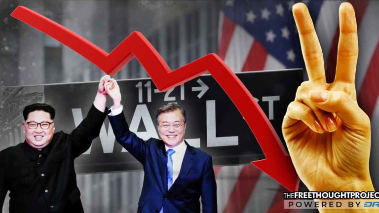 Military Industrial Complex Stocks Sent Crashing as North and South Korea Achieve Peace
