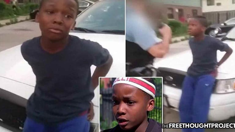 WATCH: Cops Terrorize Innocent 10yo Boy, Cuff & Detain Him Without Cause — Not Disciplined