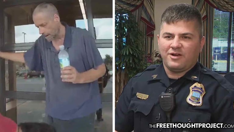 WATCH: Instead of Arresting Homeless Man, Police Bought Him Shoes and Food