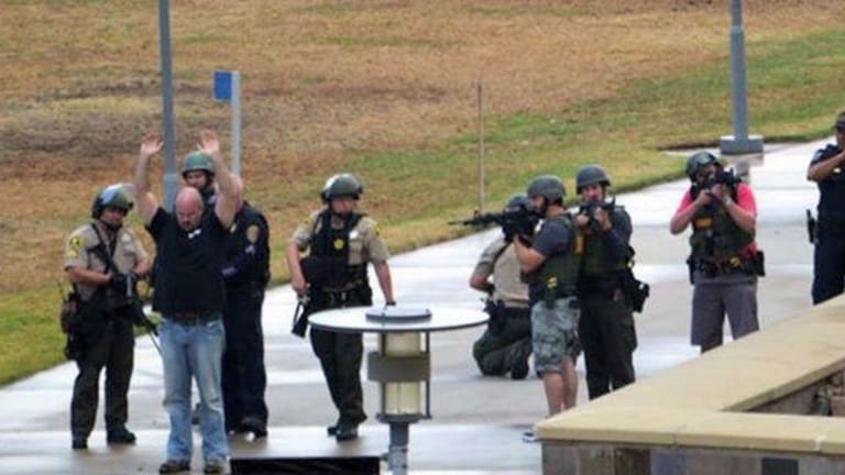SWAT Team Descends onto College Campus in Response to a Man Carrying an Umbrella