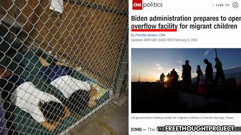 Under Biden, Corporate Media Insidiously Rebrands 'Kids in Cages' to 'Overflow Facility'