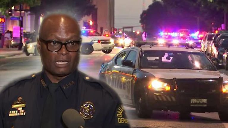 Breaking: Dallas Shooter Caught Executing Cop on Camera -- Multiple Suspects In Custody