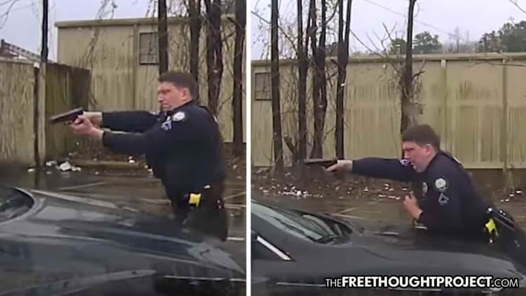 WATCH: Insane Cop Jumps On Hood of a Man's Car for No Reason and Murders Him