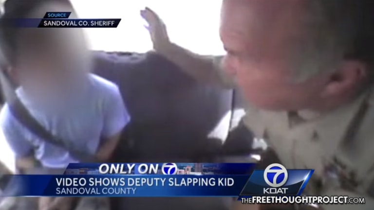 Disturbing Video Shows Cop Lose it on a Handcuffed Child and Hit Him in the Face Multiple Times