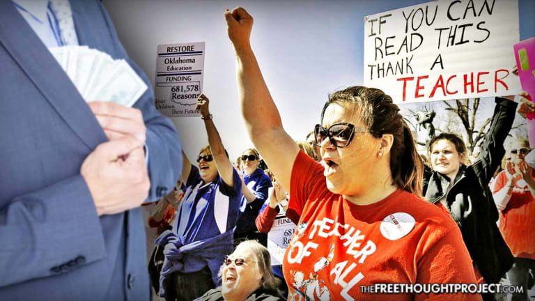 EXCLUSIVE: As Teachers Forced to Beg for Money, Oklahoma Gov't Squandering Millions