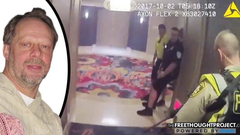 WATCH: Vegas Security Guard Claims Stephen Paddock Shot Him with a Pellet Gun As He Just Hangs Out