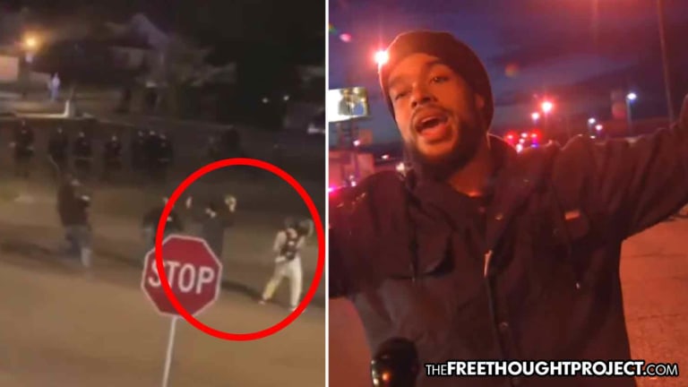 WATCH: Cops Attack, Kidnap Man at Protest as He's Being Interviewed by Local News