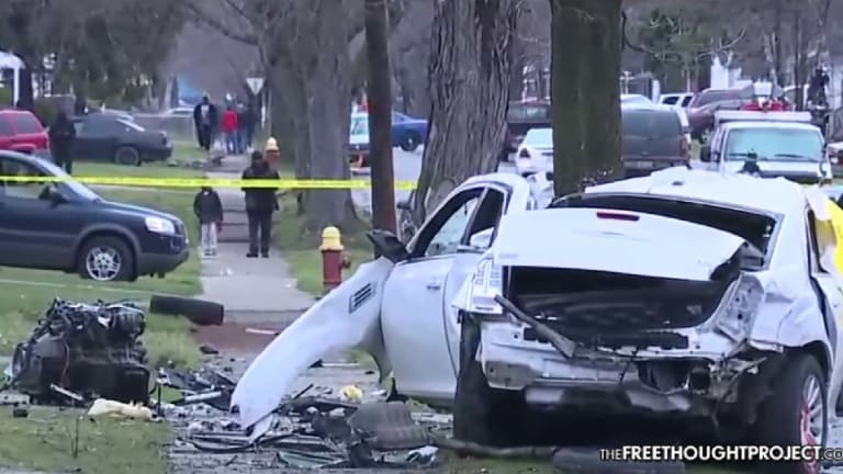 Two Dead After Cops Chase Car into Crowded Neighborhood Over Window Tint