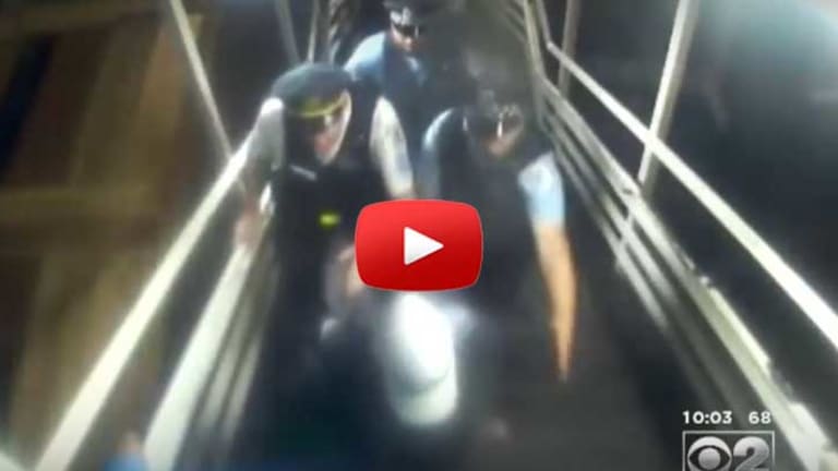 Innocent Muslim Woman Tackled, Kicked, & Strip-Searched by Cops for Running to Her Train