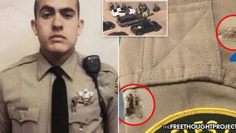 Cop Arrested for Faking War on Cops Story of Sniper Shooting Him Setting Off Massive Manhunt