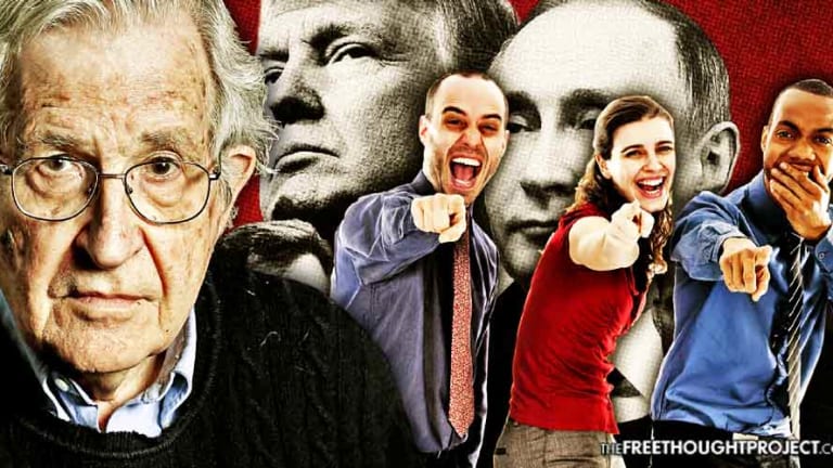 Chomsky Exposes Russiagate as Propaganda: 'It is a Joke' & 'The World is Laughing at Us'