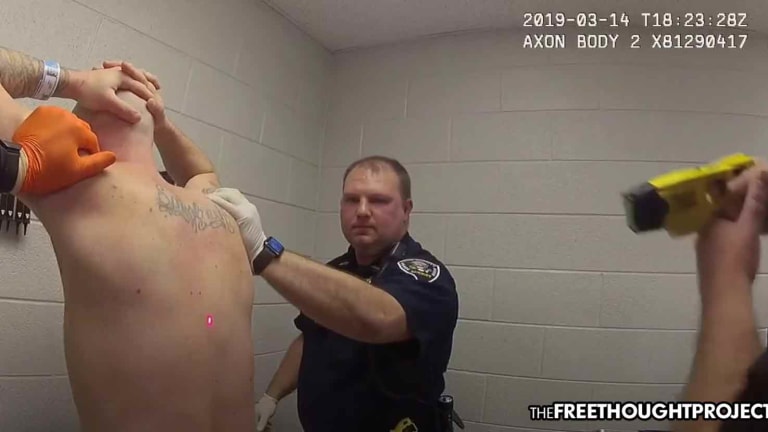 Horrifying Video Shows Cops Torture Compliant Naked Man With a Taser as They Search Him for Drugs
