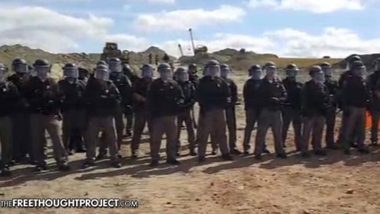 Strip Searches, Brutality, and Violent Arrests, Proves Which Side the Government Has Taken on DAPL