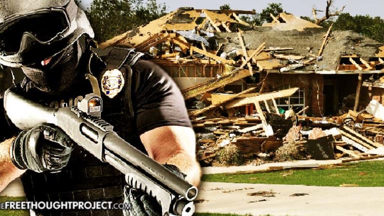 SWAT Team Destroys Innocent Family's Home Looking for Unarmed Homeless Man