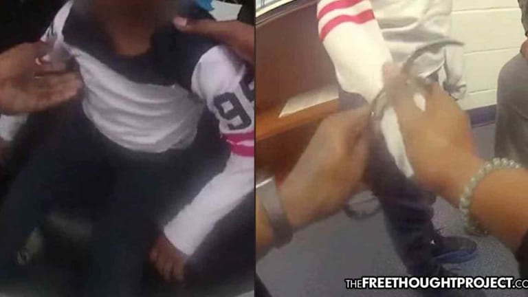 'He Needs a Whooping': Cops Cuff, Berate and Abuse 5yo Boy for Misbehaving in School