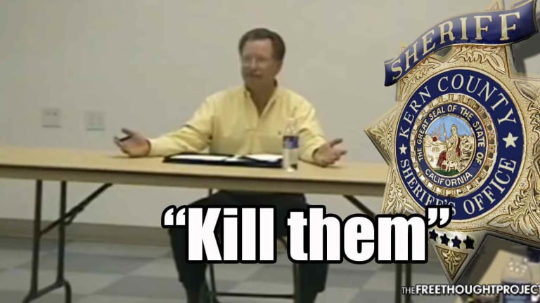 WATCH: Sheriff of Deadliest Dept in US Says His Deputies Have Financial Incentive to "Kill" People