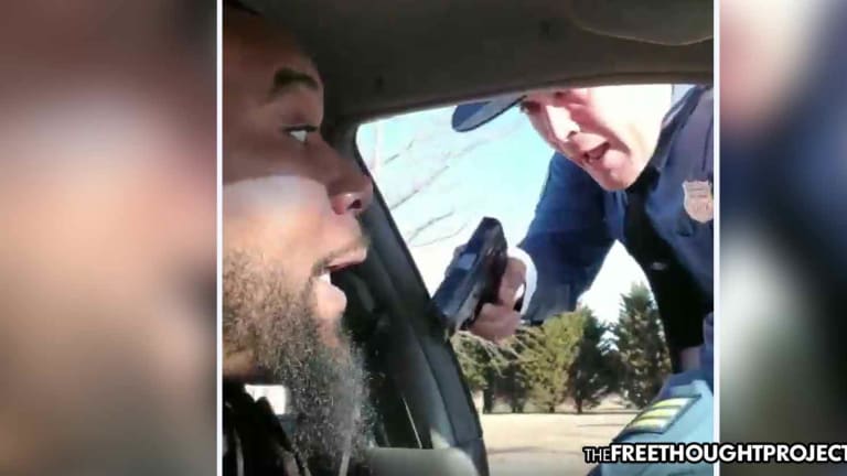EXCLUSIVE: Video Shows Cop Hold Gun to Man's Head Over Alleged Speeding Ticket