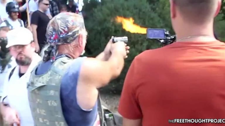 WATCH: Cops Do Nothing as White Supremacist Fires Gun at Black People, Walks Away