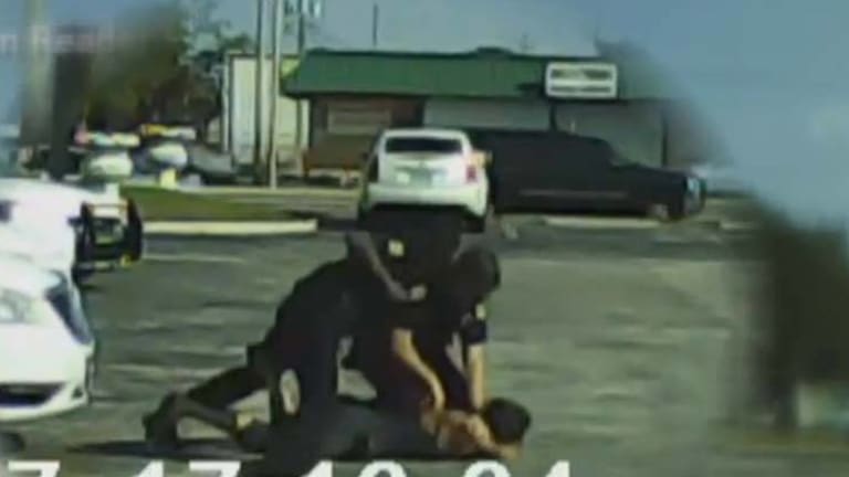 Cop Caught in 2 Videos in 2 Incidents, Beating the Same Woman, the 2nd Time She Was Cuffed