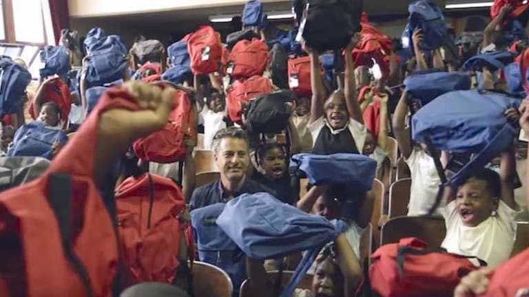 Lawyer Buys Backpacks Full of Supplies for Every School Kid in Detroit