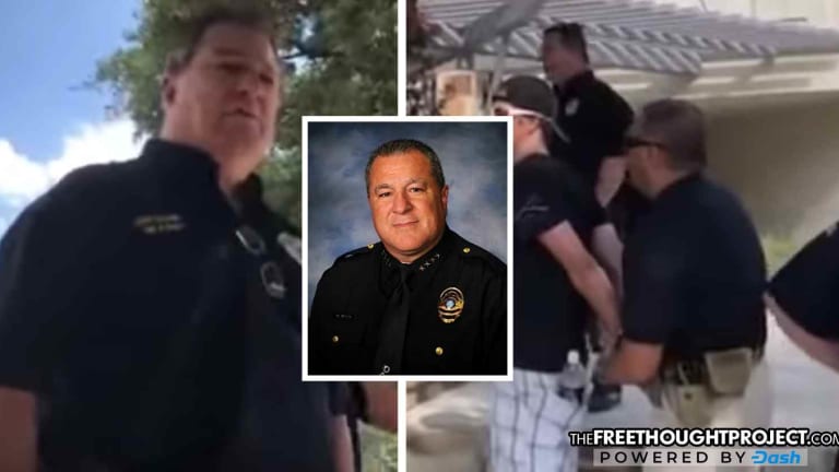 WATCH: Police Chief Calls Press Conference and Then Arrests Everyone Who Showed Up