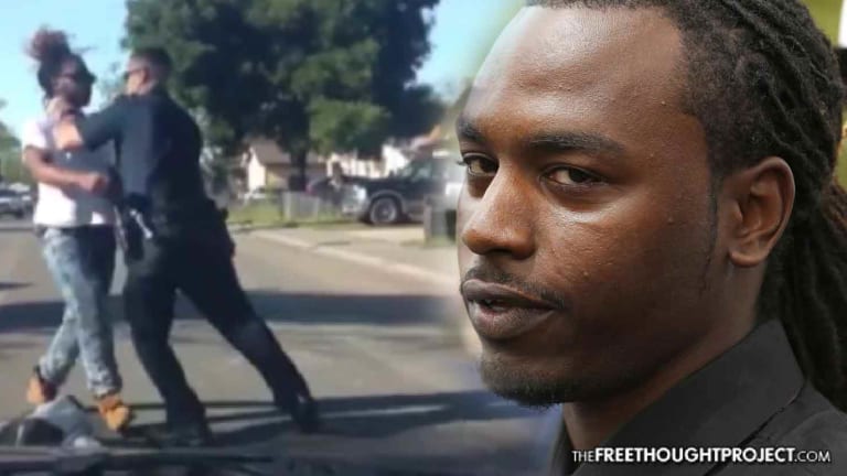 Man Beaten by Cop in Viral Jaywalking Video, Beaten AGAIN, Stripped Naked, & Mocked by Cops