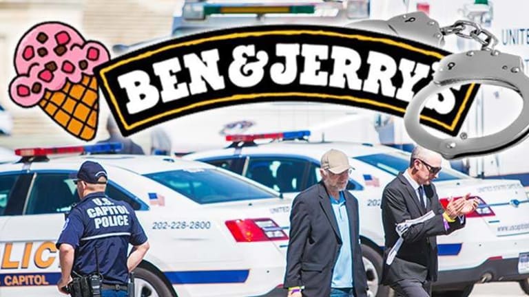 Ben & Jerry's Go to DC to Get Money Out of Politics -- Prove They're Serious by Getting Arrested
