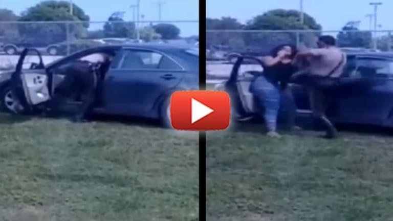 Mom Violently Attacked by a Cop while Picking Daughter Up from School, for Parking on the Grass