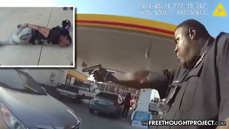 WATCH: Cops Hold Innocent Man at Gunpoint, Break His Leg After He Cussed at Them