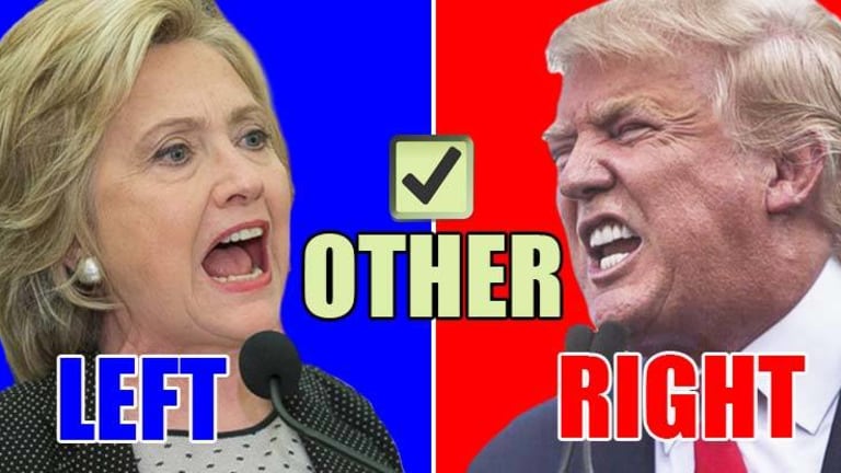 Poll Exposes 2-Party Dictatorship -- 65% of Americans Want a Candidate Who's Not Clinton or Trump