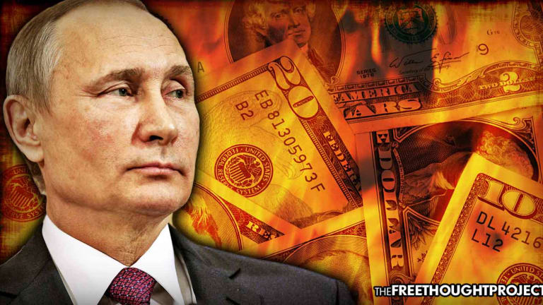 It Begins: Russia Officially Announces 'Time Has Come...To Get Rid of the Dollar'