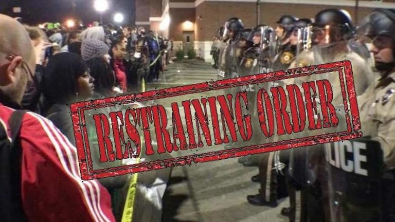 Ferguson Protesters File Mass Restrainer Order Against Mo. Police